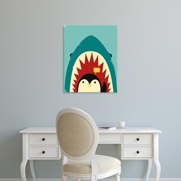 Easy Art Prints Jay Fleck's 'Hi!' Premium Canvas Art