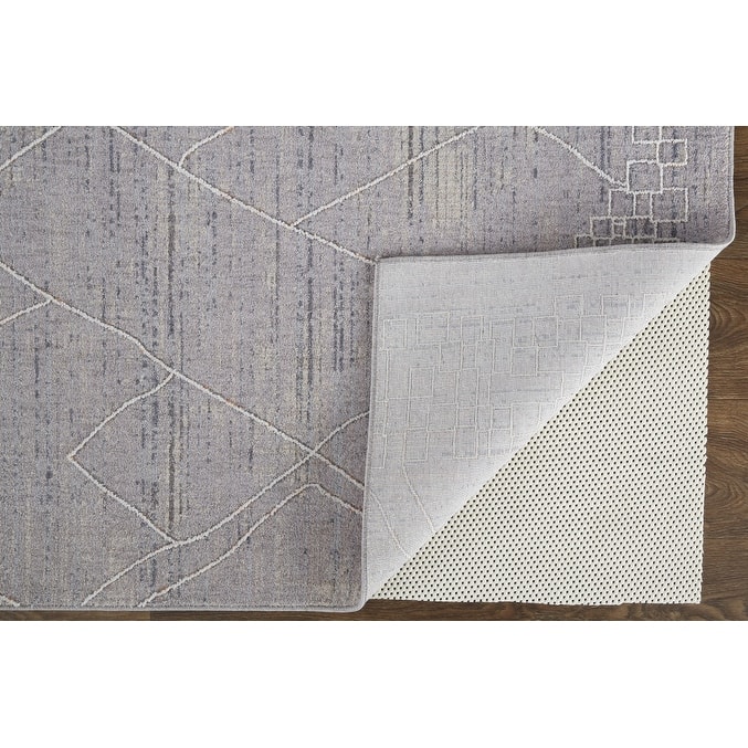 Sidaw Power Loomed Distressed Stain Resistant Durable Area Rug By HomeRoots - 5' x 8'