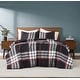 preview thumbnail 1 of 1, Truly Soft Danbury Plaid 3 Piece Comforter Set