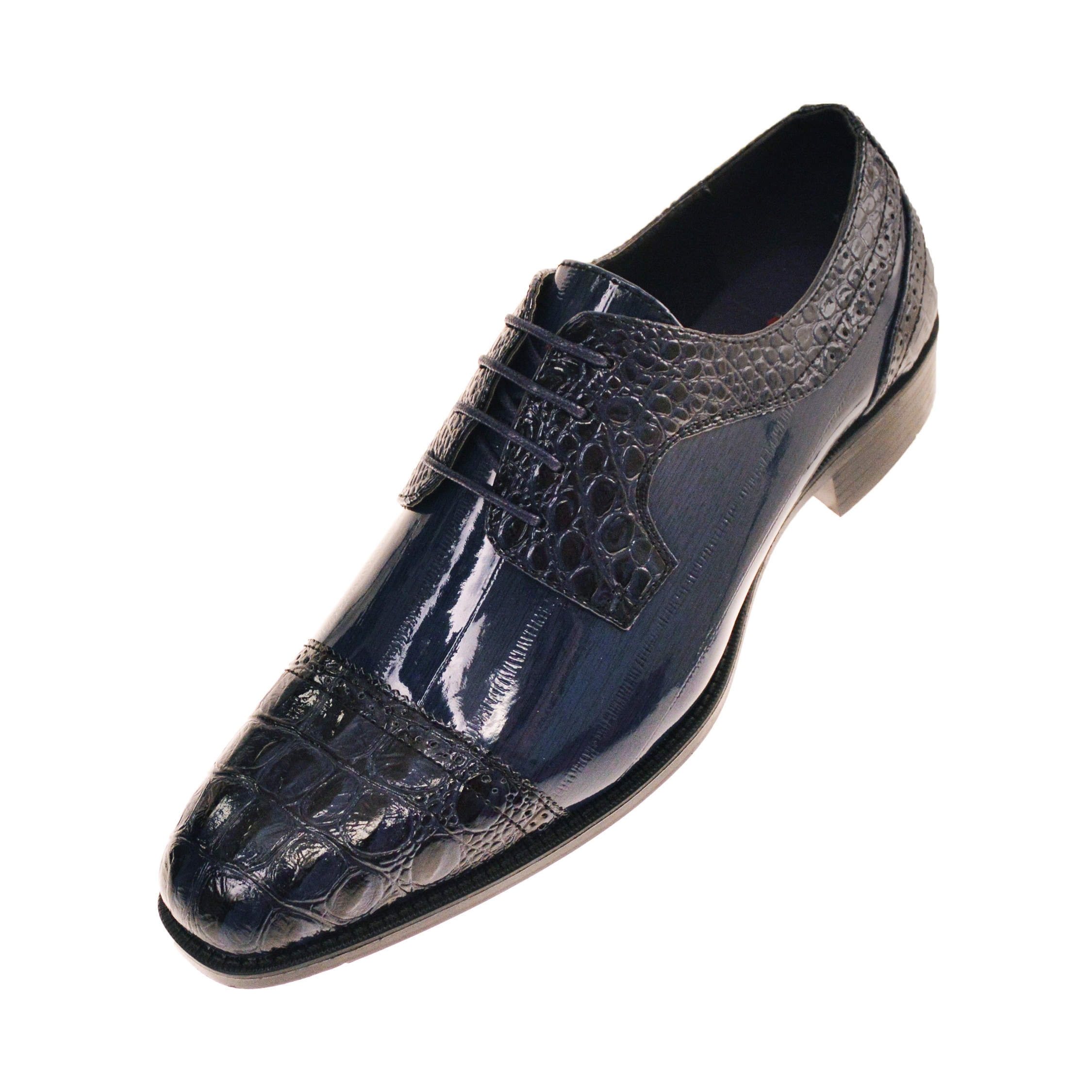Bolano Mens Exotic Oxford Dress Shoes 