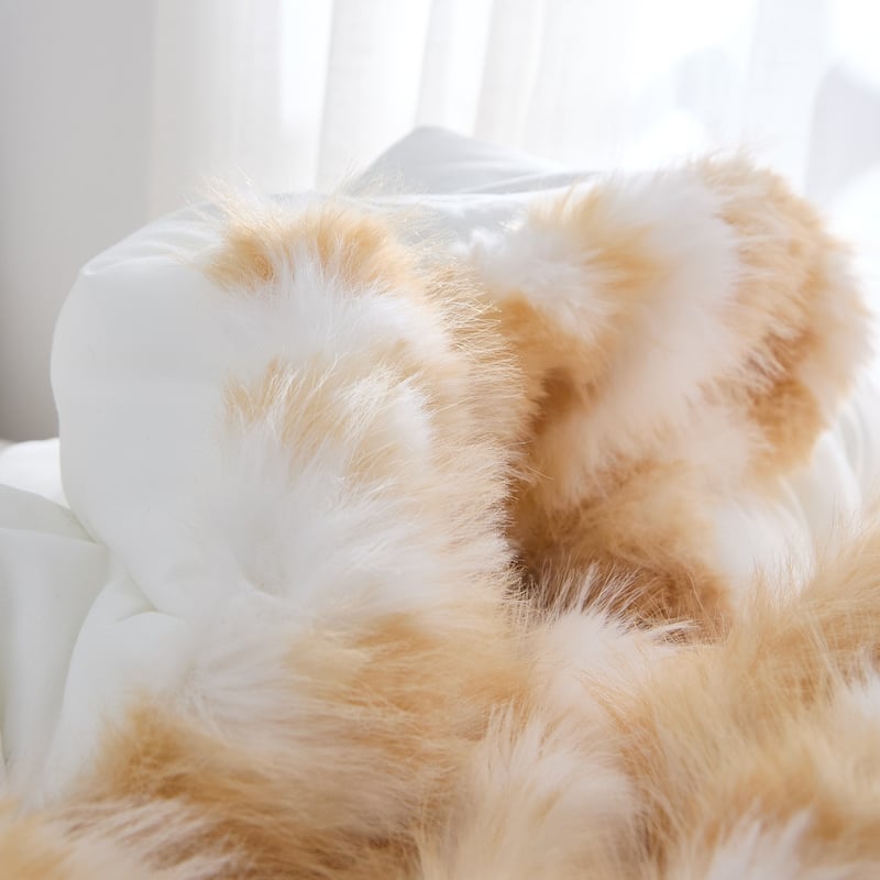 Highland - Coma Inducer® Comforter - Tan & White