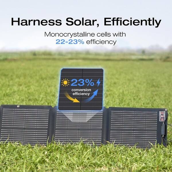 Ecoflow 110W Portable Foldable Solar Panel - Bed Bath & Beyond - 40730133