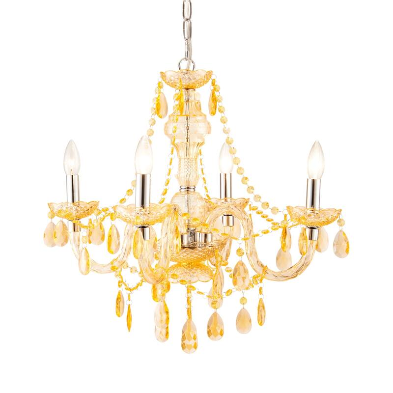 angelo:HOME Fulton Chandelier - Summer Sand - 4 Light