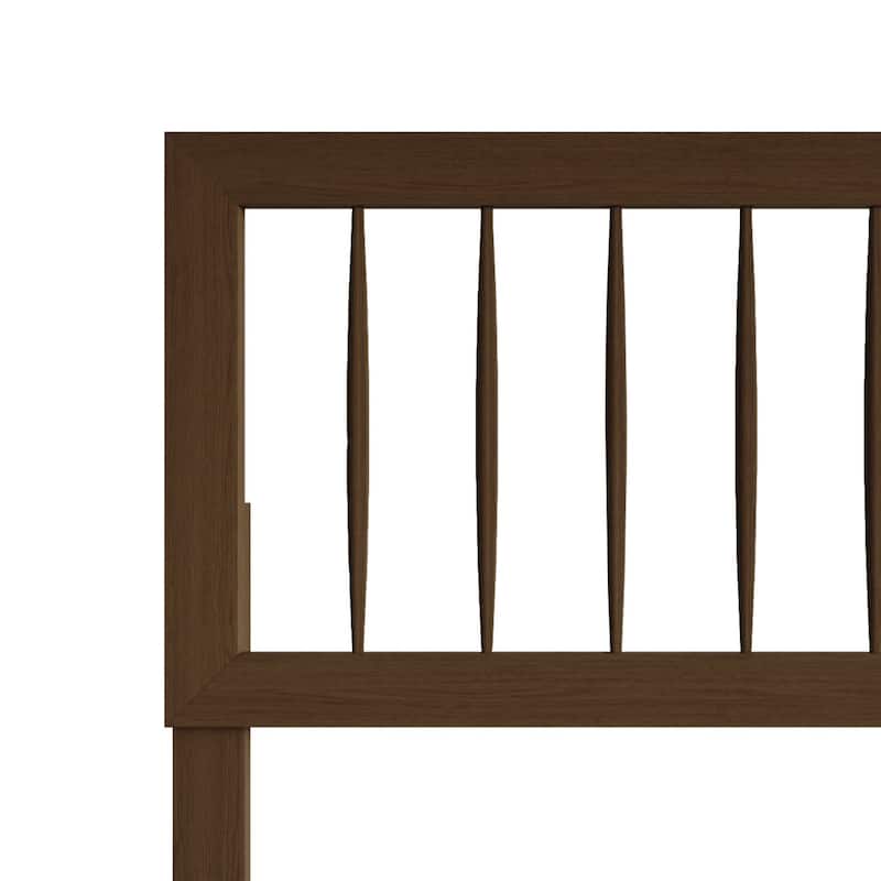 CraftPorch Rustic Wooden Headboard