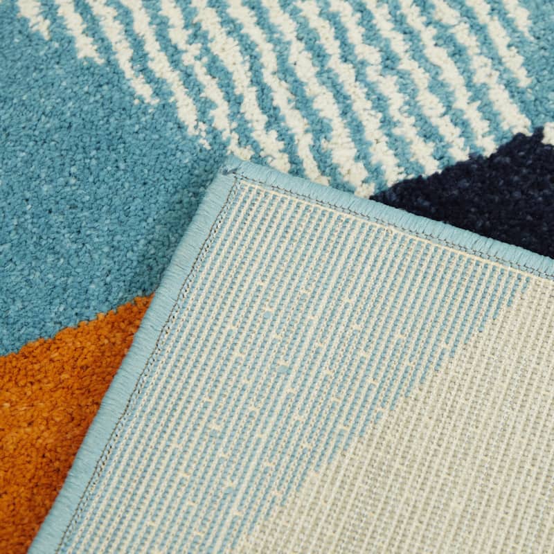 Laszlo Modern Geometric Area Rug