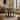 Farmhouse 43" Round Dining Table with Sturdy Wooden Pedestal, Built-in Storage Shelf