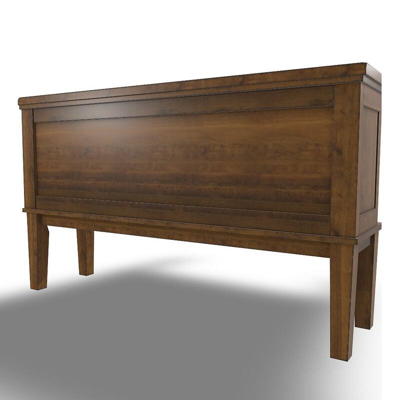 Raly Dining Sideboard Server, 56 Inch, Wine Rack and 2 Cabinets, Brown