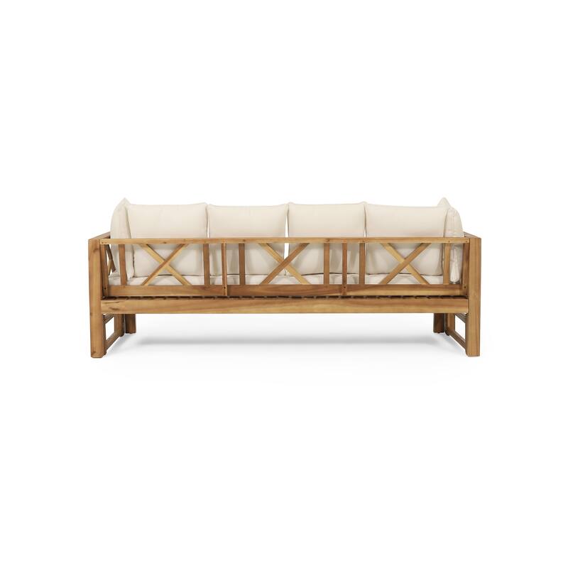 Long bench sofa bed