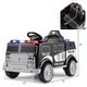 preview thumbnail 4 of 7, Kids 12V Battery Powered Car with 3 Speeds and Remote Control - 37" x 23" x 23"