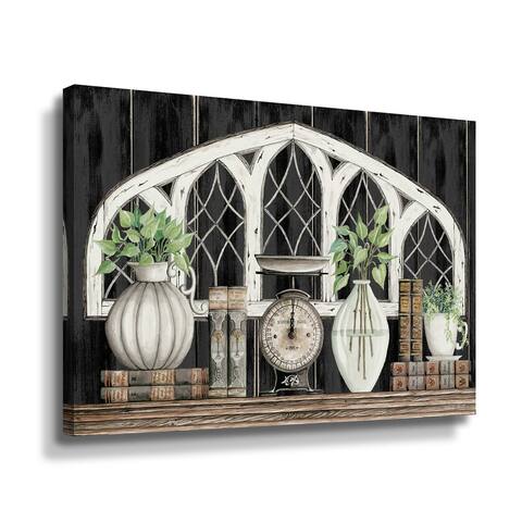 Farmhouse Dresser Gallery Wrapped Canvas