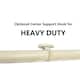 1-inch Adjustable Tension-mounted Shower or Window Curtain Rod