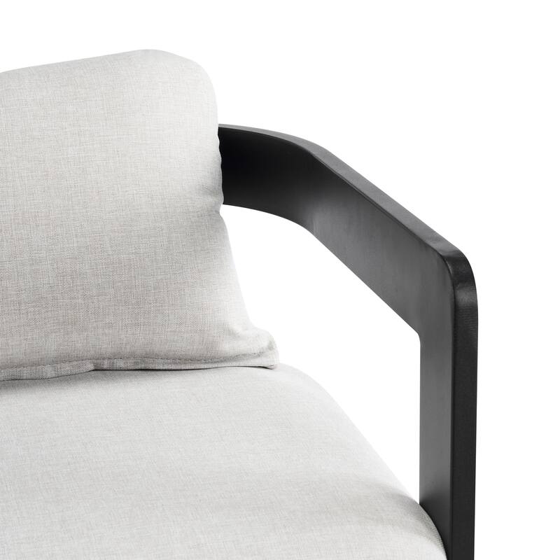 Christopher Knight Home - Pula Outdoor Modern Aluminum Counter Stools - Bar Chairs with Fade-Resistant Cushions