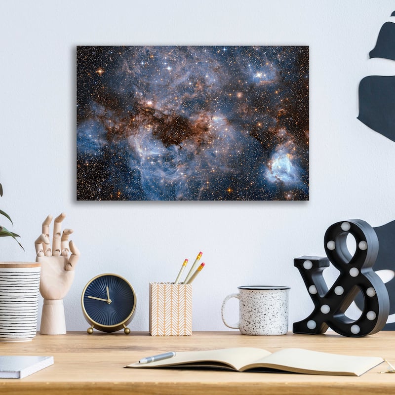 Epic Art 'Maelstrom Cloud' Hubble Space Telescope Acrylic Glass Wall Art