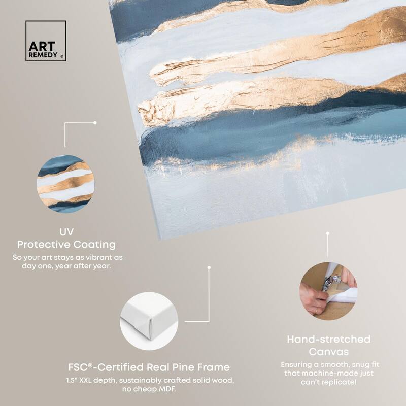 Blue Ridge II Canvas by Art Remedy, Gallery Wrapped