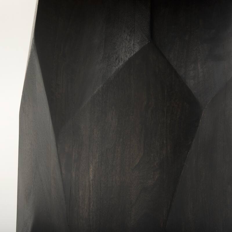 Fitzgerald Dark Brown Solid Wood Dining Table - 60"L x 60"W x 30"H