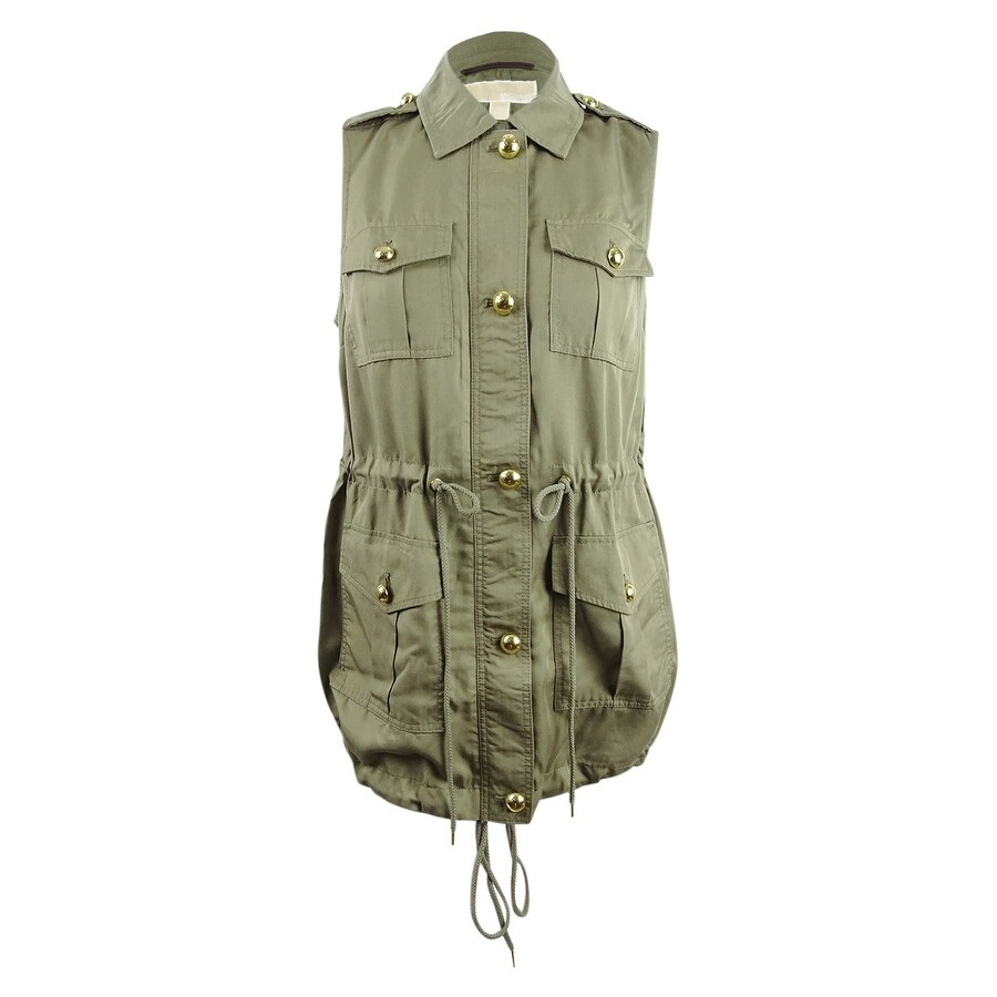 michael kors vest green