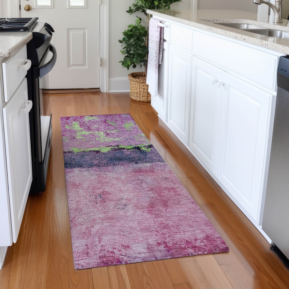 Premium Washable Super Soft Abstract Ombre Mayfield Rug