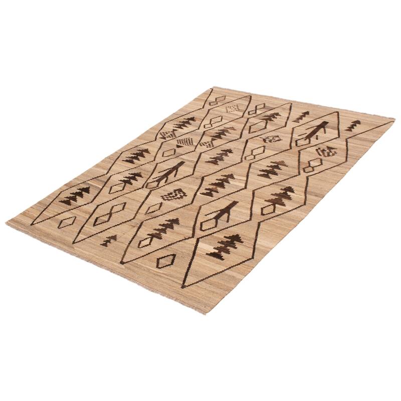 Sivas Beige Kilim 5'10" x 8'0" - 5'10 x 8'0