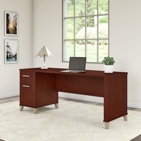 Bush Furniture Somerset 72-inch Office Desk with Drawers