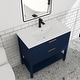 preview thumbnail 4 of 49, Plywood Freestanding Bathroom Vanity Set with Integrated Sink