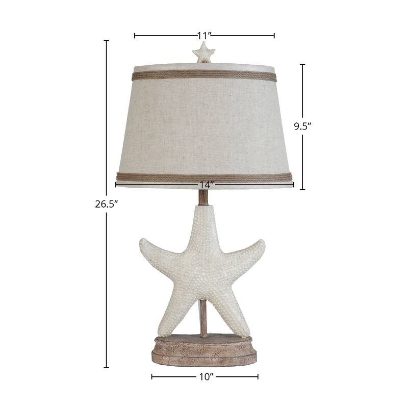 Polyresin Table Lamp (Set of 2) - N/A