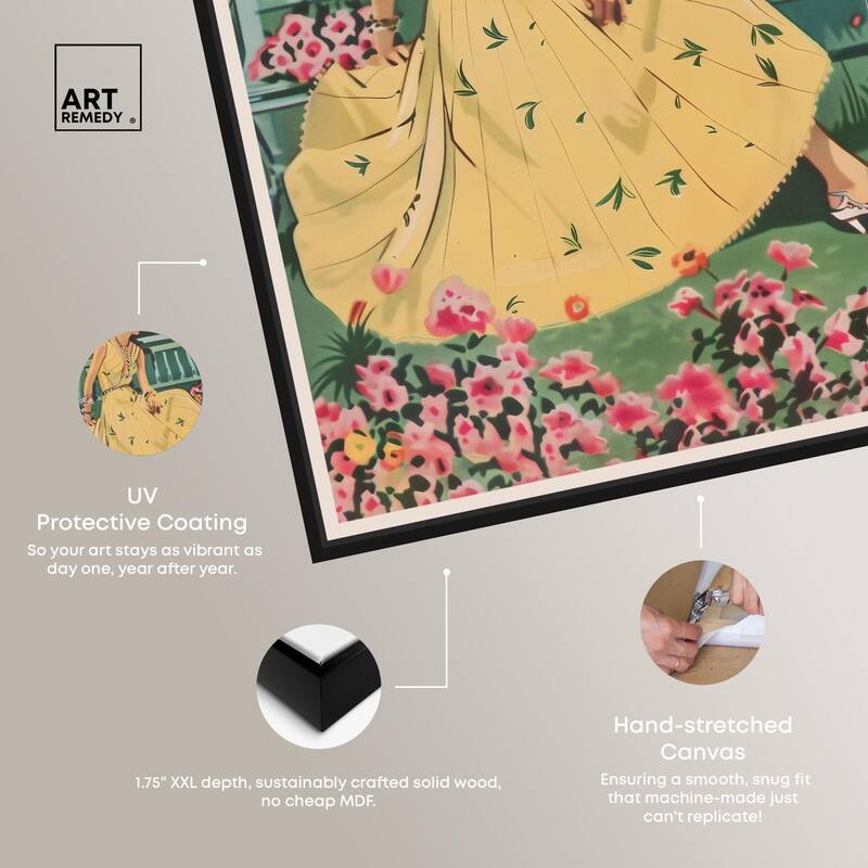 Midsummer Fashion Cover Canvas by Art Remedy