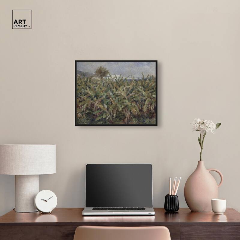 Field of Banana Trees Canvas by Art Remedy