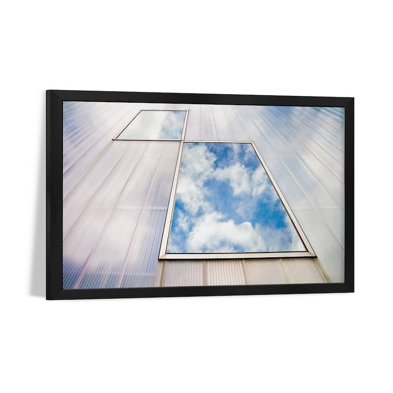 Sky Frames Premium Framed Poster by Linda Wride
