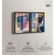 preview thumbnail 2 of 41, Abstract Mask Series Living Room Set Shadowbox Print by Art Remedy