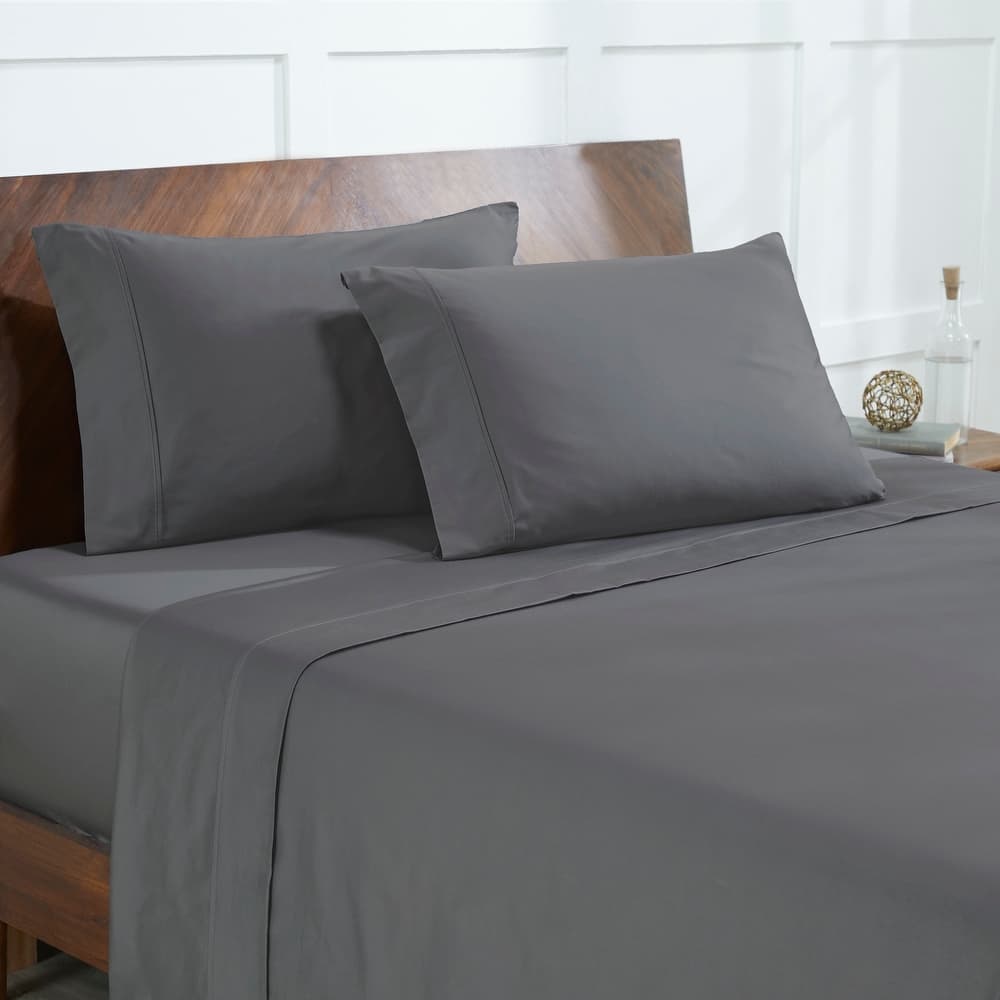 Modern Threads 400 Thread Count 100 Percent Egyptian Cotton 4-Piece Sheet Set