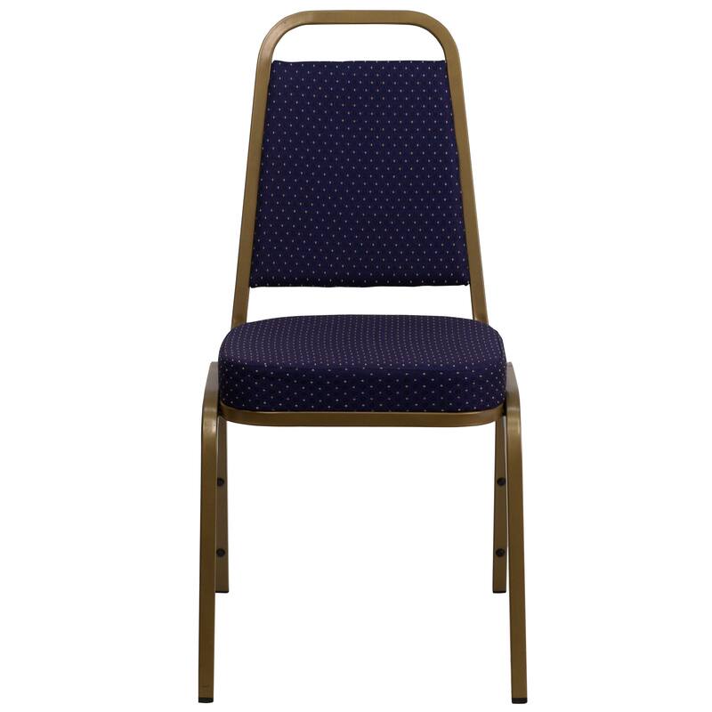 4 Pack Trapezoidal Back Stacking Banquet Chair - 20.25"D x 17.5"W x 36"H