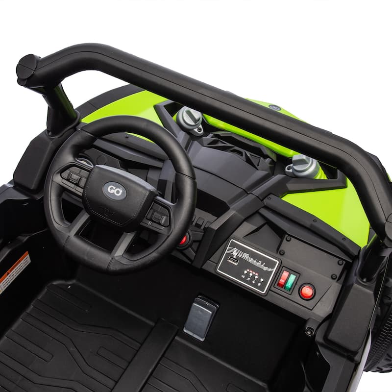 24V Two-Seater Kids Ride On UTV W/Parents Remote Control