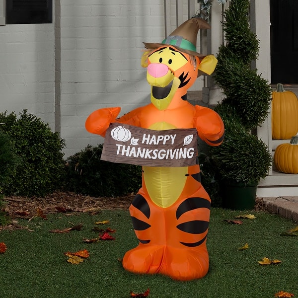 slide 2 of 2, Airblown-Harvest Tigger-SM-Disney