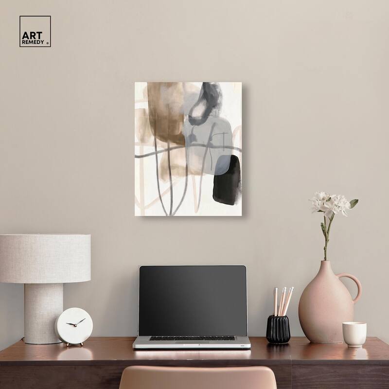 Contemporary Canvas III Canvas by Art Remedy, Gallery Wrapped