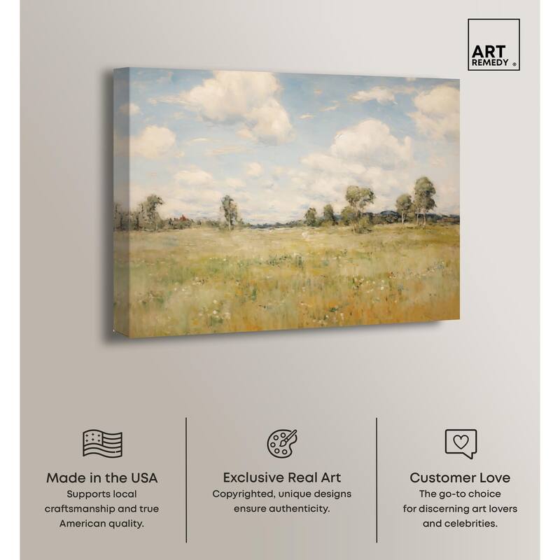 Serenade of the Breeze Canvas by Art Remedy, Gallery Wrapped