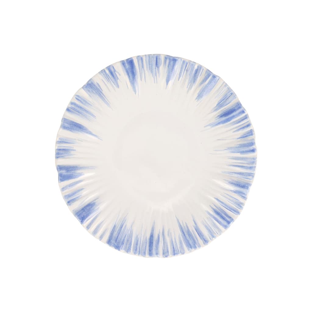 viva by VIETRI Bari Blue and White Salad Plate