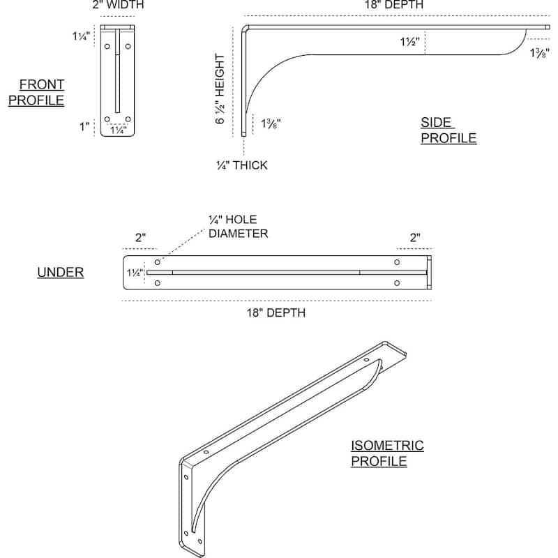 Embrey Steel Bracket