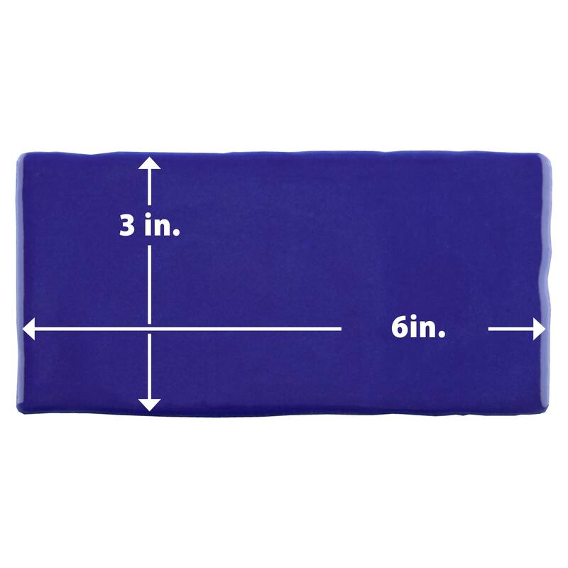 Merola Tile Viva Azul 3" x 6" Ceramic Wall Tile