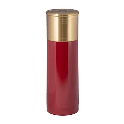 25-ounce Red 12-gauge Shotgun Shell Thermal Bottle