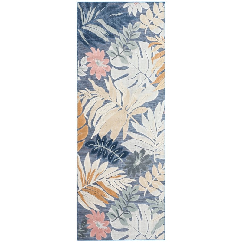 Nourison Suncoast Indoor/Outdoor Tropical Floral Area Rug