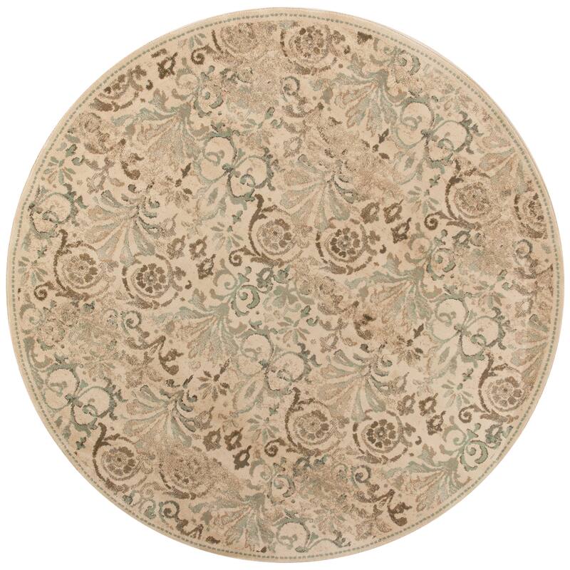 Copper Grove Chandra Elegant Traditions Ivory Area Rug