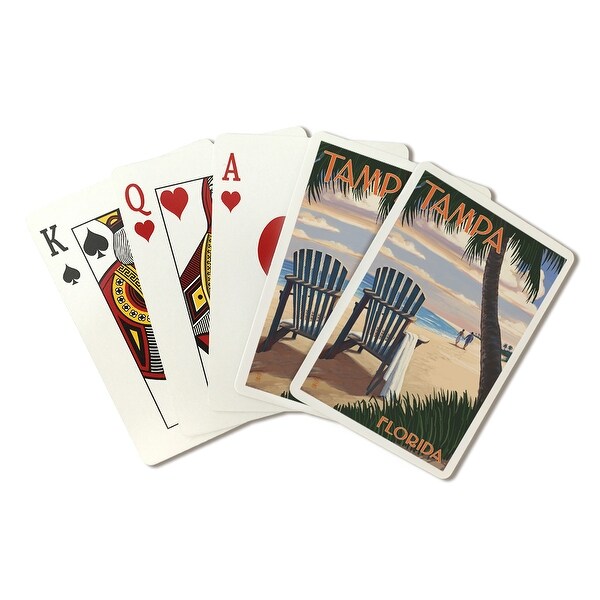 Shop Tampa Florida Adirondack Chair On The Beach