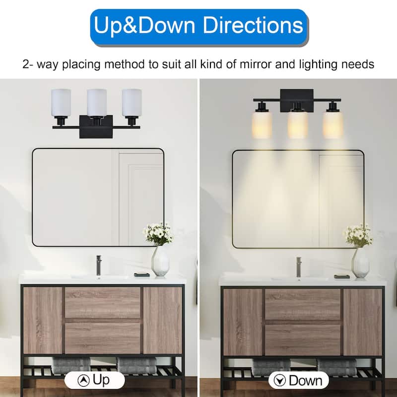 3-Light Bathroom Vanity Light