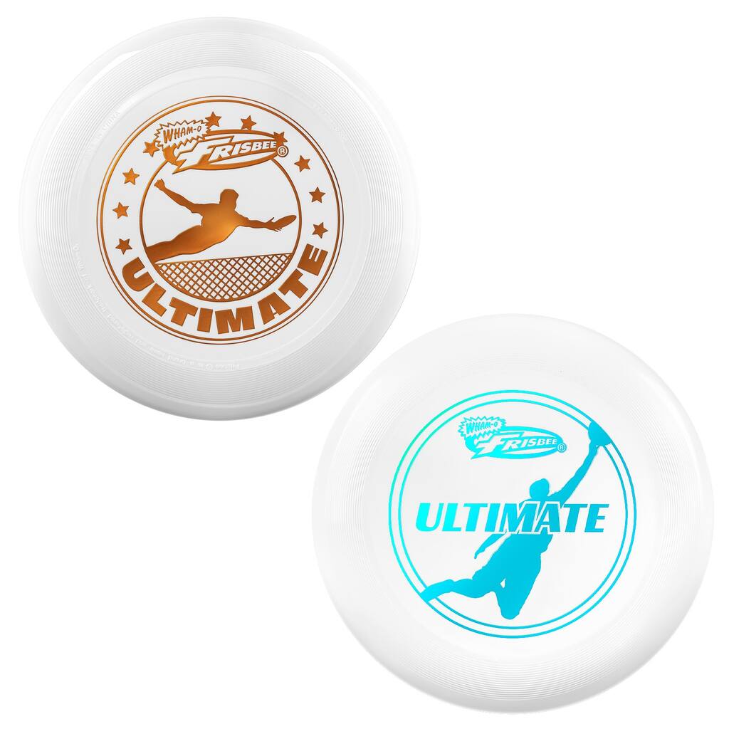 Frisbee Official Ultimate 175g Flying Disc, 10.75 Inch, 2 Pack