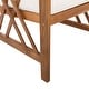 preview thumbnail 100 of 117, SAFAVIEH Fontana 4-piece Acacia Solid Wood Outdoor Conversation Patio Set