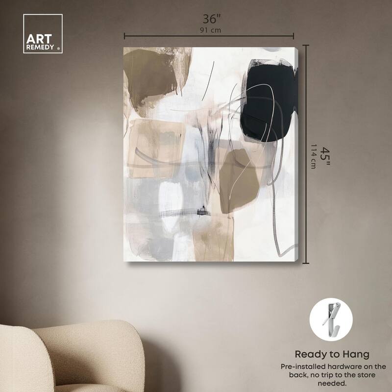 Contemporary Canvas I Canvas by Art Remedy, Gallery Wrapped