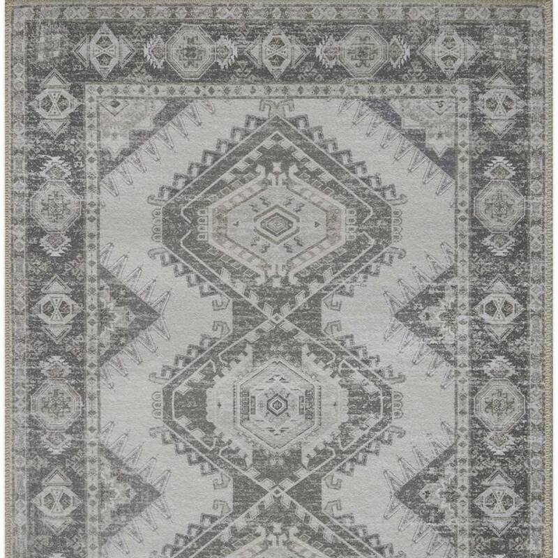 HomeRoots Southwestern Modern, Contemporary Rectangle Area Rug - 3' X 5'