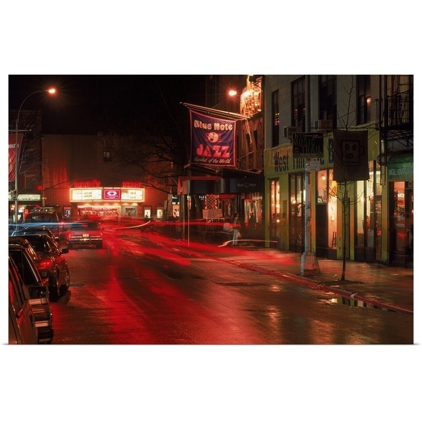"Blue Note Jazz Club at West Third Street, NYC" Poster Print