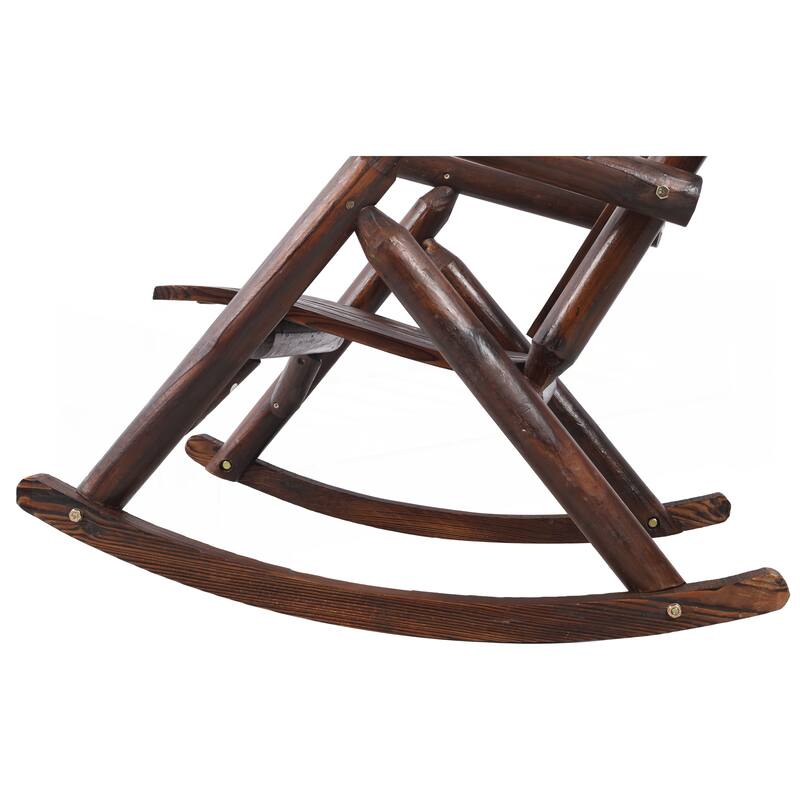 Durable Wooden Porch Rocker Chair