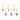Light Society Koby G16.5 Clear LED Filament Light Bulb (Set of 6)